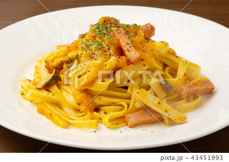 かぼちゃのクリームパスタ かぼちゃのクリームパスタ 43451993