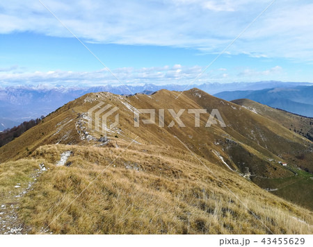 Autumn landscape, Italian Alps view 43455629