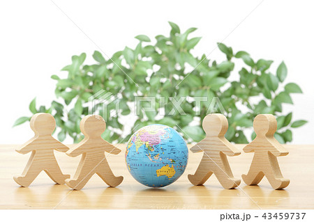 地球と環境のミニチュア 43459737