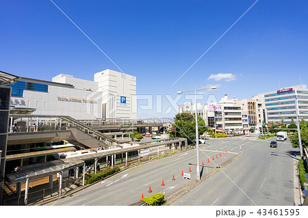 豊橋駅 東口 駅前大通都市風景 43461595