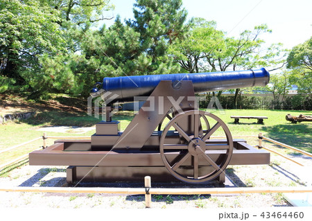 佐賀城　佐賀城跡　カノン砲 43464460