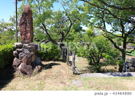 佐賀城 佐賀城跡 天守台 石垣 佐賀城 佐賀城跡 天守台 石垣 43464890
