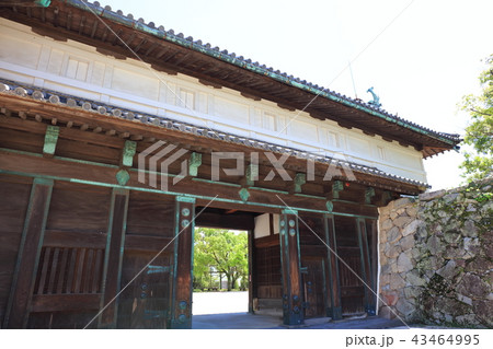 佐賀城 佐賀城跡 鯱の門 佐賀城 佐賀城跡 鯱の門 43464995