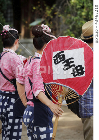 楫方を扇ぐ大団扇の女性たち 楫方を扇ぐ大団扇の女性たち 43465210