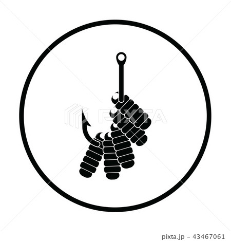 Icon of worm on hook Icon of worm on hook 43467061