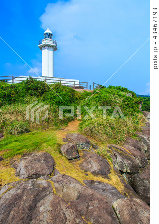 長崎鼻灯台　長島八景　【鹿児島県出水郡長島町】 43467193