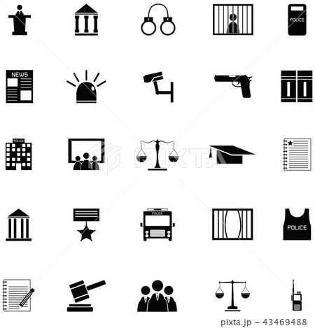 law icon set law icon set 43469488