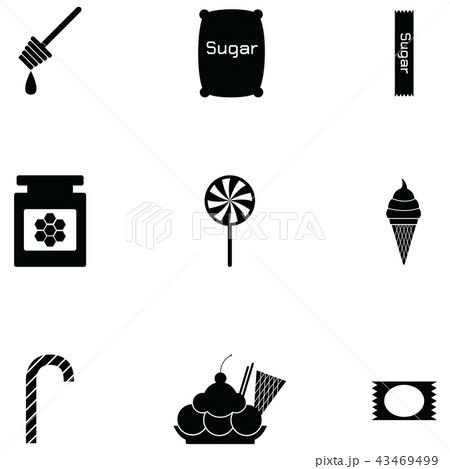 sweets icon set 43469499