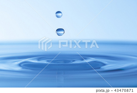 water drops splash 43470871