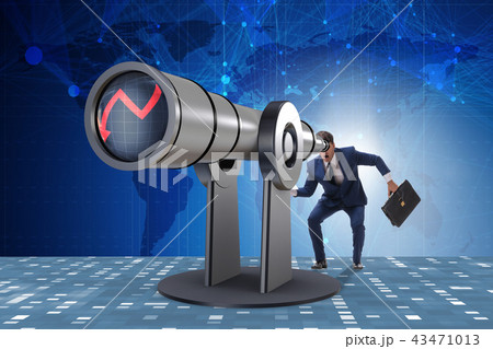 Businessman in financial planning business concept Businessman in financial planning business concept 43471013