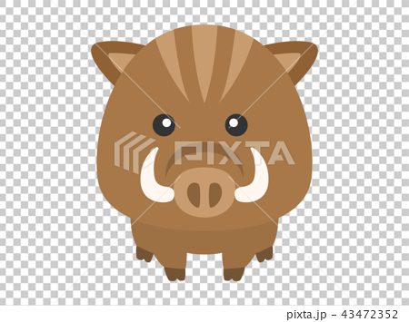 猪のイラスト素材