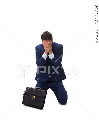 Young businessman isolated on white background Young businessman isolated on white background 43472793