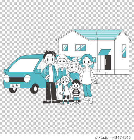 三戶家庭住宅車 43474146