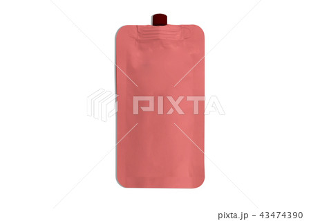 sachets packaging color pink 43474390