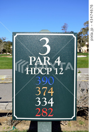 アメリカ　ペブルビーチ 43474676