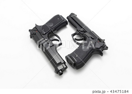 ピストル 43475184