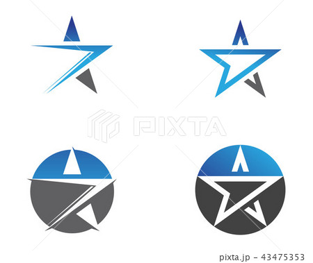 Star Logo and symbols icons Template app 43475353