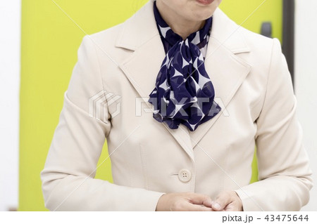 セミナーで話しをする女性 セミナーで話しをする女性 43475644