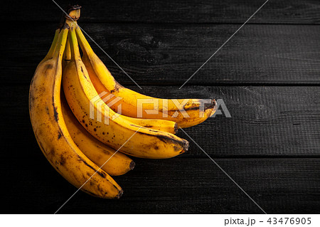 Overripe spotted bananas 43476905