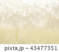 背景-雪-クリスマス-ゴールド-キラキラ 43477351