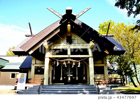 札幌市江南神社の拝殿 43477697