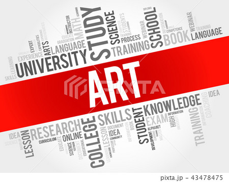 ART word cloud collage ART word cloud collage 43478475