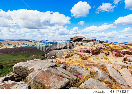 Stanage Edge, Peak District. UK 43478827