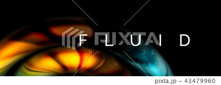 Fluid color motion concept 43479960
