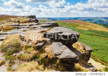 Stanage Edge, Peak District. UK Stanage Edge, Peak District. UK 43483621