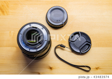 Photo DSLR Camera or Video lens close-up Photo DSLR Camera or Video lens close-up 43483974