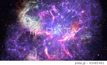 Nebula and stars in deep space, mysterious universe. Elements furnished by NASA Nebula and stars in deep space, mysterious universe. Elements furnished by NASA 43485461