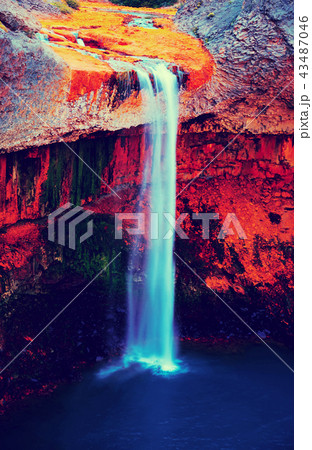 Salto del Agrio and Agrio river Salto del Agrio and Agrio river 43487046