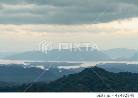 Forests and mountains. 43492949