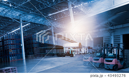 Modern Trade warehouse logistics 43493276