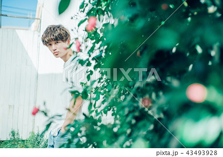 ライフスタイル　男性ポートレート 43493928