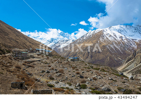 Rural landscape in the Himalayas, Nepal. Rural landscape in the Himalayas, Nepal. 43494247