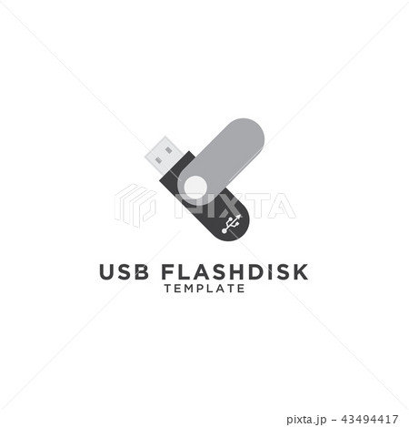 USB flashdisk graphic design template 43494417