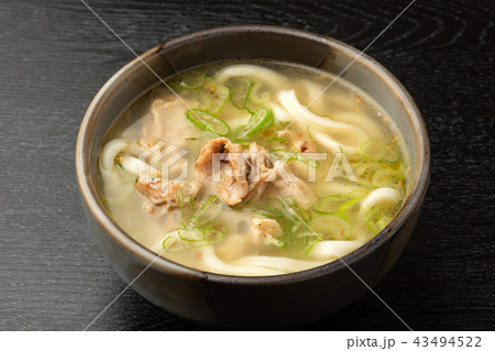 ネギ塩チキンうどん ネギ塩チキンうどん 43494522