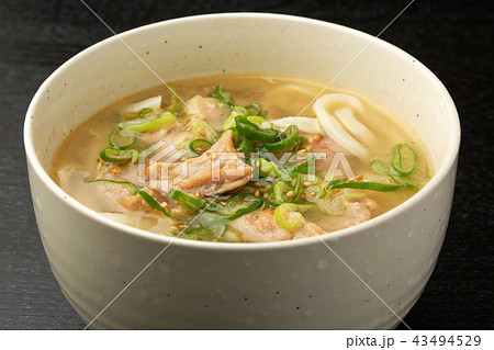 ネギ塩チキンうどん ネギ塩チキンうどん 43494529