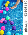 Many colorful balls toy in inflatable 43496130