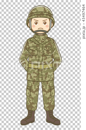男性 自衛官 男性 自衛官 43497464