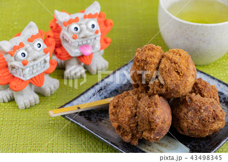 サーターアンダギー　沖縄のお菓子 43498345