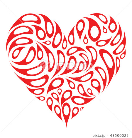 Heart shape design 43500025