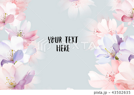 透明水彩 水彩画 花 43502635