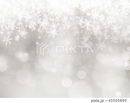 背景-雪-クリスマス-シルバー-キラキラ 背景-雪-クリスマス-シルバー-キラキラ 43505695