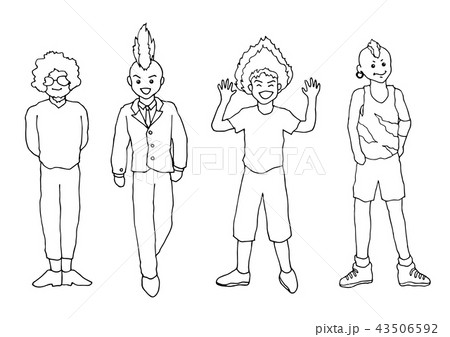 person activities vector doodle drawing sketch 43506592