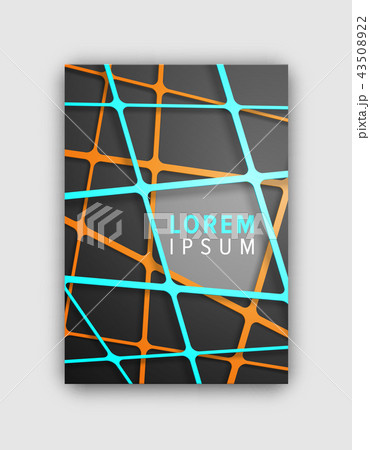 Designed Cover Pattern on Vector Illustration 43508922