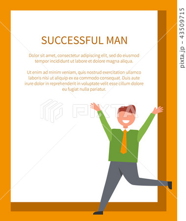 Successful Man Dressed in Green Shirt with Tie Successful Man Dressed in Green Shirt with Tie 43509715