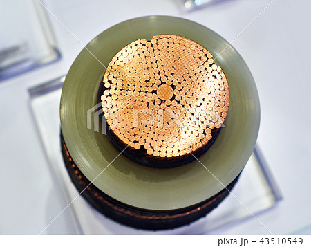 Large copper power cable in section 43510549