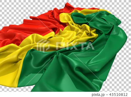 ボリビア国旗のイラスト素材